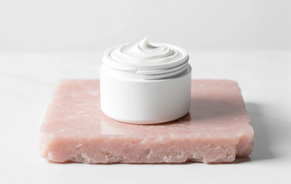 Collagen and hyaluronic acid cream